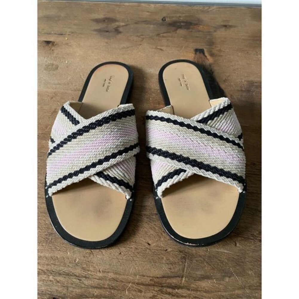 Rag & Bone - Crisscross Slide Sandals Size 8